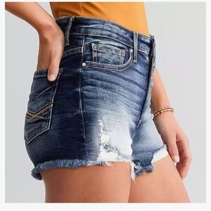 BKE Denim Parker High Rise Shorts